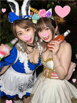 にぎわう街でおっぱいウサギ♀とめちゃ可爱ユニコーン♀GET！